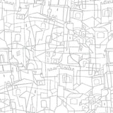 Wallpaper Cubist Cityscape Peel & Stick Wallpaper // Grey