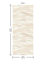Wallpaper Currents Wall Mural // Beige