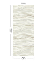 Wallpaper Currents Wall Mural // Neutral