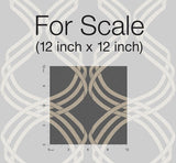 Wallpaper Dante Ribbon Wallpaper // Charcoal Metallic