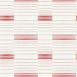 Wallpaper Dashing Stripe Wallpaper // Red & White