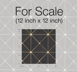 Wallpaper Dazzling Diamond Sisal Grasscloth Wallpaper // Gold