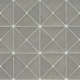 Wallpaper Dazzling Diamond Sisal Grasscloth Wallpaper // Grey
