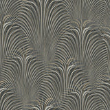 Wallpaper Deco Fountain Wallpaper // Black
