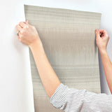 Wallpaper Desert Textile Wallpaper // Beige