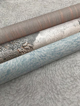 Wallpaper Desert Textile Wallpaper // Pink