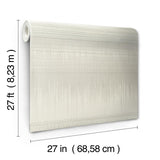 Wallpaper Desert Textile Wallpaper // White