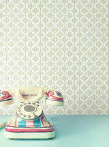 Wallpaper Diamond Gate Wallpaper // Green