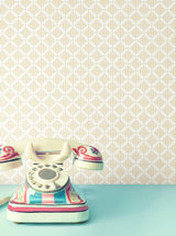 Wallpaper Diamond Gate Wallpaper // Yellow