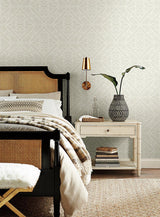 Wallpaper Diamond Macrame Peel & Stick Wallpaper // Beige