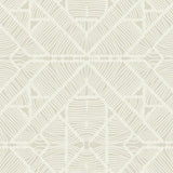 Wallpaper Diamond Macrame Peel & Stick Wallpaper // Beige