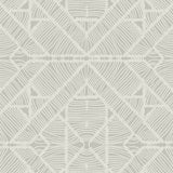 Wallpaper Diamond Macrame Wallpaper // Grey