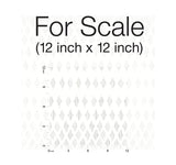 Wallpaper Diamond Ombre Wallpaper // Linen & White