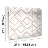 Wallpaper Diamond Shadow Wallpaper // Orange