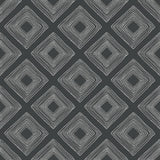 Wallpaper Diamond Sketch Wallpaper // White & Black