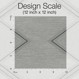 Wallpaper Diamond Twist Wallpaper // Grey & Black