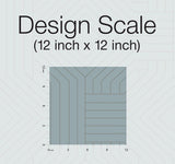 Wallpaper Diverging Diamonds Wallpaper // Blue