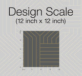 Wallpaper Diverging Diamonds Wallpaper // Dark Grey