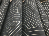 Wallpaper Diverging Diamonds Wallpaper // Dark Grey