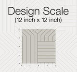 Wallpaper Diverging Diamonds Wallpaper // Taupe