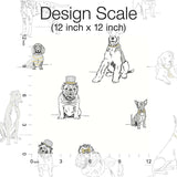 Wallpaper Dog's Life Peel & Stick Wallpaper // Metallic