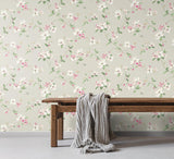 Wallpaper Dogwood Wallpaper // Taupe