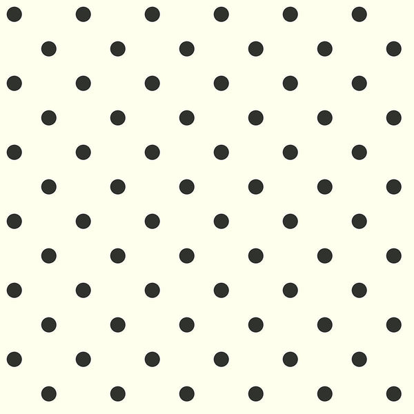 Wallpaper Dots on Dots Wallpaper // White & Black 
