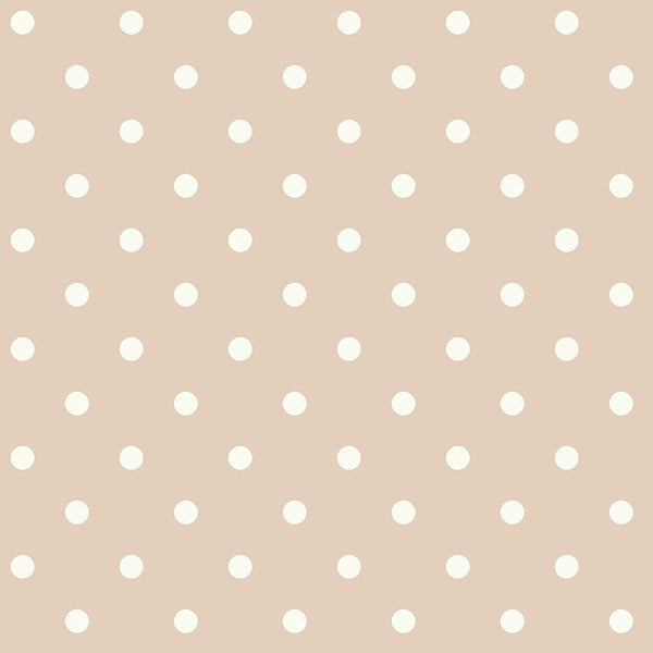 Wallpaper Dots on Dots Wallpaper // White & Pink 