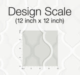 Wallpaper Double Damask Wallpaper // Silver