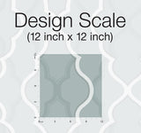 Wallpaper Double Damask Wallpaper // Teal