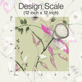 Wallpaper Dream Blossom Wallpaper // Light Green