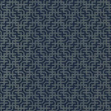 Wallpaper Dynastic Lattice Wallpaper // Navy