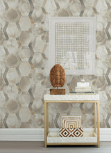 Wallpaper Earthbound Wallpaper // Cream & Grey