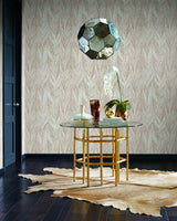 Wallpaper Ebru Marble Wallpaper // Sienna Metallic