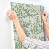 Wallpaper Eden Retreat Wallpaper // Green & Gold