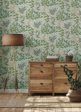 Wallpaper Eden Retreat Wallpaper // Green & Gold