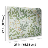 Wallpaper Eden Retreat Wallpaper // Green & Gold