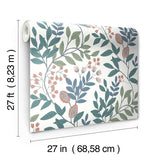 Wallpaper Eden Retreat Wallpaper // Pink & Teal