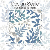 Wallpaper Eden Retreat Wallpaper // White & Blue