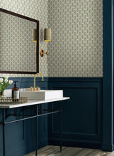 Wallpaper Eden Wallpaper // Beige & Green