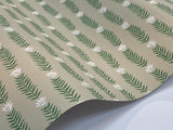 Wallpaper Eden Wallpaper // Beige & Green