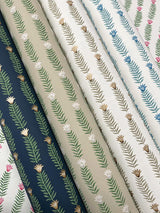 Wallpaper Eden Wallpaper // Beige & Green