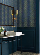 Wallpaper Eden Wallpaper // Blue & Green