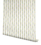 Wallpaper Eden Wallpaper // White & Beige