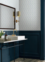 Wallpaper Eden Wallpaper // White & Blue