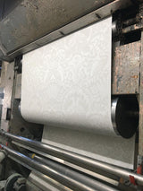 Wallpaper Egret Damask Wallpaper // White & Cream