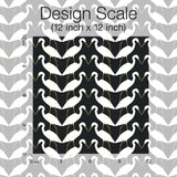 Wallpaper Elegant Birds Peel & Stick Wallpaper // Black & Gold Metallic