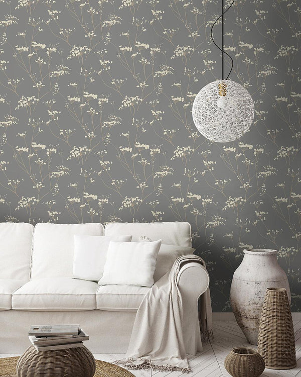 Wallpaper Enchanted Wallpaper // Silver