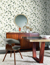 Wallpaper Eucalyptus Trail Wallpaper // Black & Caramel