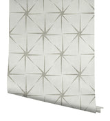Wallpaper Evening Star Wallpaper // Silver